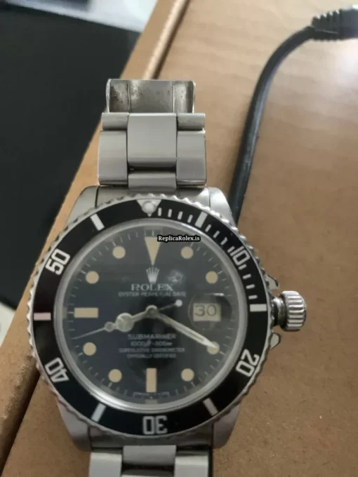 Attractive Fake Rolex Submariner Date 16800 Caliber 3035 Automatic Movement 40mm Steel Case Mens/unisex Watch - Image 12