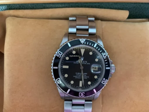 Attractive Fake Rolex Submariner Date 16800 Caliber 3035 Automatic Movement 40mm Steel Case Mens/unisex Watch - Image 2