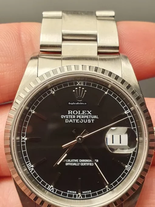 Epic Fake Rolex Datejust 16220 Caliber 3135 Automatic Movement 36mm Steel Case Mens/unisex Watch - Image 6