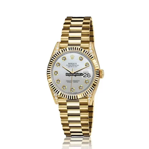 Top Knockoff Rolex Datejust 68278 Automatic Movement Womens Watch - Image 2