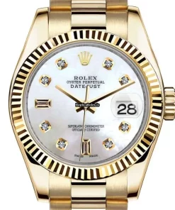 Superior Replica Rolex Datejust 68278 Automatic Movement Womens Watch
