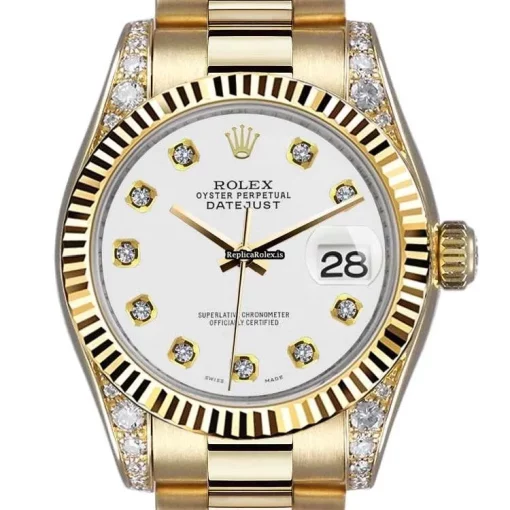 Superior Fake Rolex Datejust 68278 Automatic Movement Womens Watch