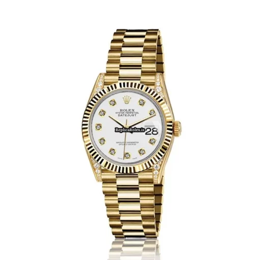 Superior Fake Rolex Datejust 68278 Automatic Movement Womens Watch - Image 2