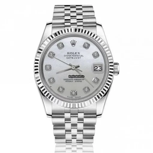 Quality Replica Rolex Lady-datejust 69174 Automatic Movement 26mm Steel Case Womens Watch - Image 9