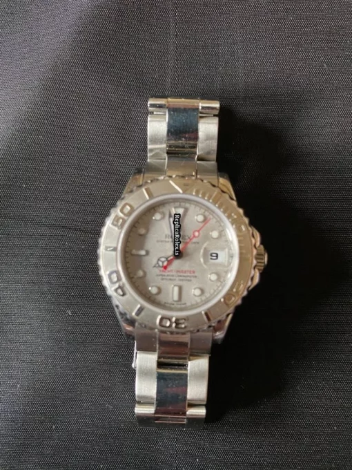 Superior Replica Rolex Yacht-master 169622 Caliber 2235 Automatic Movement 29mm Steel Case Womens Watch - Image 2