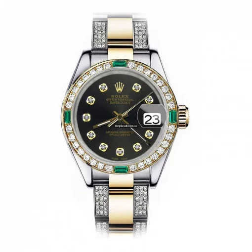 Great Imitation Rolex Datejust 16013 Automatic Movement 36mm Gold/steel Case Mens/unisex Watch