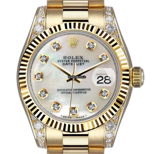 Cheap Fake Rolex Datejust 68278 Automatic Movement Womens Watch