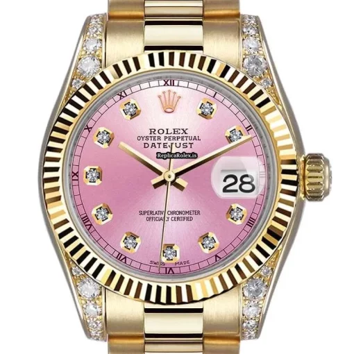 Fabulous Fake Rolex Datejust 68278 Automatic Movement Womens Watch