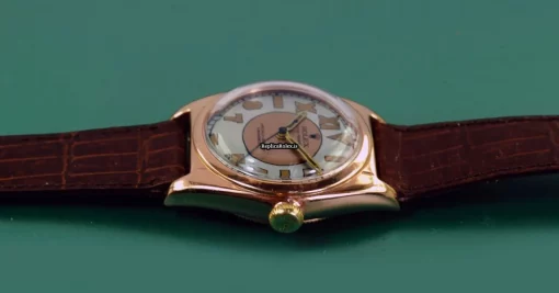 Fabulous Fake Rolex Bubble Back 5050 Automatic Movement 32x38mm Rose Gold Case Mens/unisex Watch - Image 5