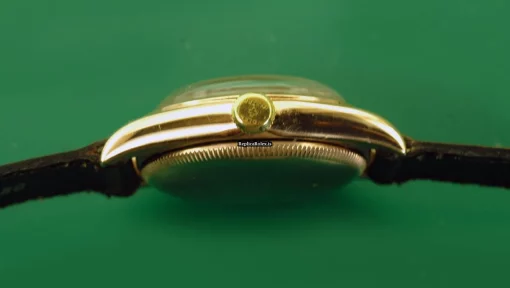 Fabulous Fake Rolex Bubble Back 5050 Automatic Movement 32x38mm Rose Gold Case Mens/unisex Watch - Image 6