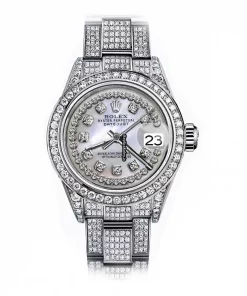 Fantastic Fake Rolex Oyster Perpetual Lady Date 69160 Automatic Movement 26mm Steel Case Womens Watch