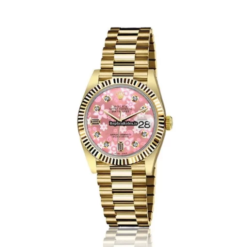 Amazing Replica Rolex Datejust 68278 Automatic Movement Womens Watch - Image 2