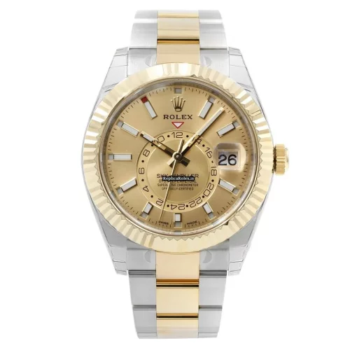 Incredible Replica Rolex Sky-dweller Caliber 9001 Automatic Movement 42mm Steel Case Mens/unisex Watch