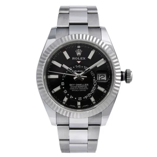 Fabulous Imitation Rolex Sky-dweller Caliber 9001 Automatic Movement 42mm Steel Case Mens/unisex Watch