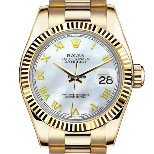 Suitable Replica Rolex Lady-datejust 6917 Automatic Movement Womens Watch