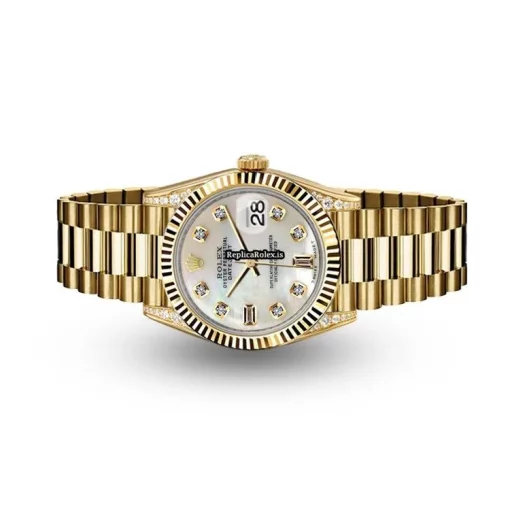 Durable Clone Rolex Datejust 68278 Automatic Movement Womens Watch - Image 5