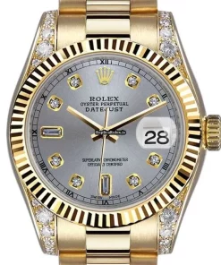 Design Knockoff Rolex Datejust 68278 Automatic Movement Womens Watch