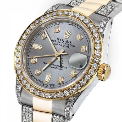 Marvellous Replicas Rolex Datejust 16013 Automatic Movement 36mm Gold/steel Case Mens/unisex Watch - Image 2