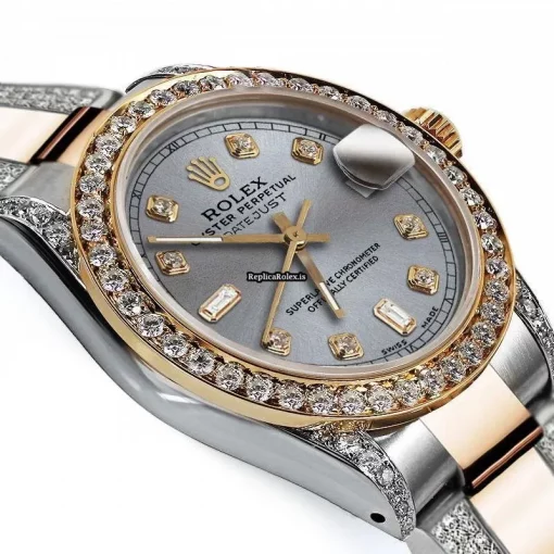 Marvellous Replicas Rolex Datejust 16013 Automatic Movement 36mm Gold/steel Case Mens/unisex Watch - Image 3