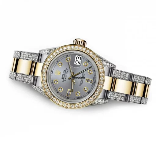 Marvellous Replicas Rolex Datejust 16013 Automatic Movement 36mm Gold/steel Case Mens/unisex Watch - Image 4
