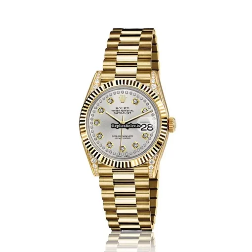 Inexpensive Replica Rolex Datejust 68278 Automatic Movement Womens Watch - Image 2
