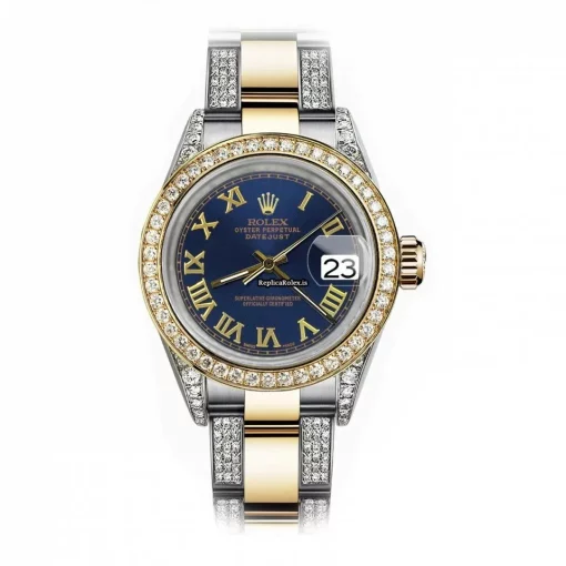 Beautiful Fake Rolex Datejust 16013 Automatic Movement 36mm Gold/steel Case Mens/unisex Watch