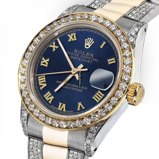 Beautiful Fake Rolex Datejust 16013 Automatic Movement 36mm Gold/steel Case Mens/unisex Watch - Image 2