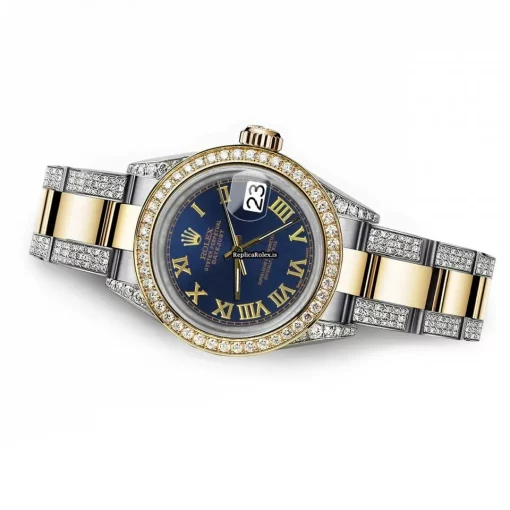 Beautiful Fake Rolex Datejust 16013 Automatic Movement 36mm Gold/steel Case Mens/unisex Watch - Image 4