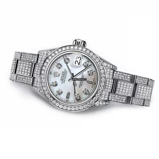 Attractive Copies Rolex Datejust 16030 Automatic Movement 36mm Steel Case Mens/unisex Watch - Image 2