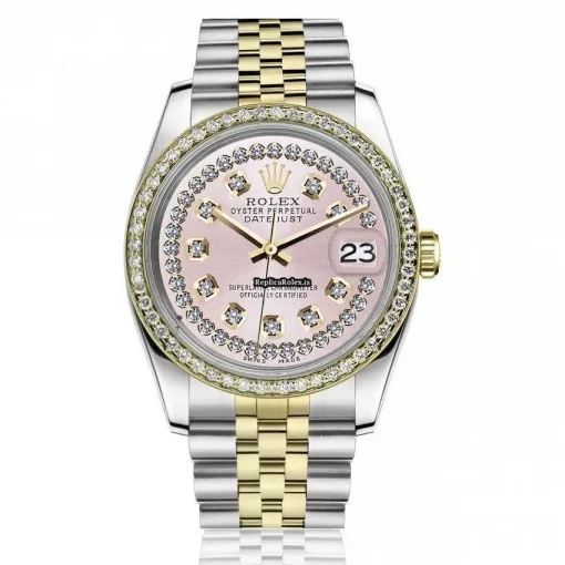 Swiss Fake Rolex Datejust 16013 Automatic Movement 36mm Gold/steel Case Mens/unisex Watch