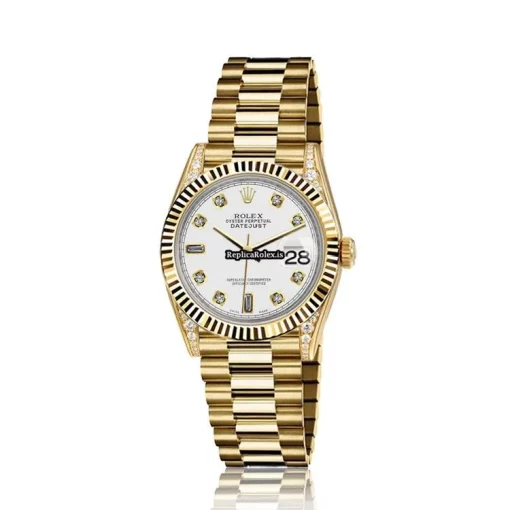 Epic Fake Rolex Datejust 68278 Automatic Movement Womens Watch - Image 2
