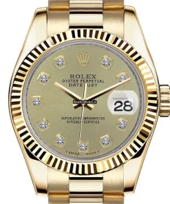 Incredible Clone Rolex Datejust 68278 Automatic Movement Womens Watch