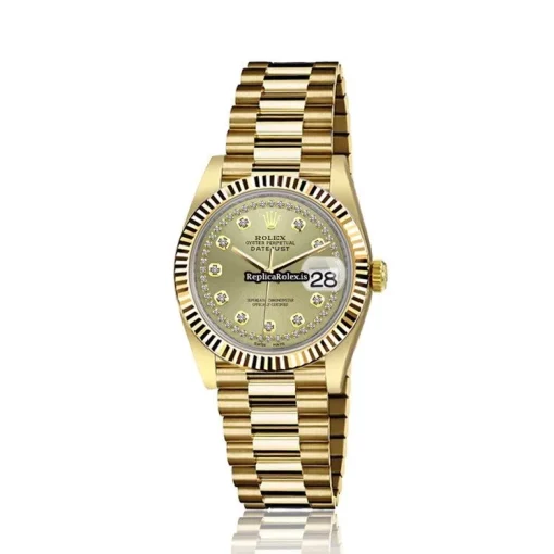Quality Fake Rolex Datejust 68278 Automatic Movement Womens Watch - Image 2