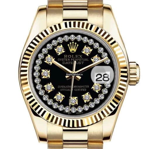 Design Replica Rolex Datejust 68278 Automatic Movement Womens Watch