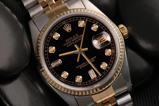 Incredible Replica Rolex Datejust 16013 Automatic Movement 36mm Gold/steel Case Mens/unisex Watch