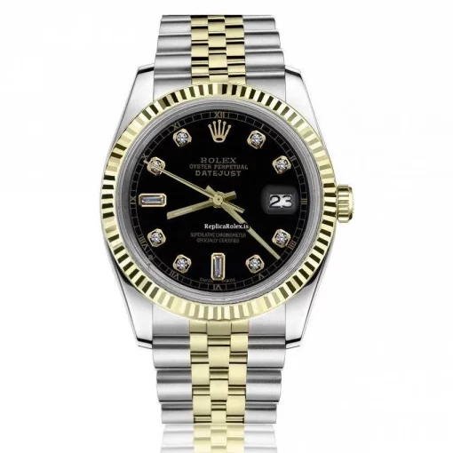 Incredible Replica Rolex Datejust 16013 Automatic Movement 36mm Gold/steel Case Mens/unisex Watch - Image 6