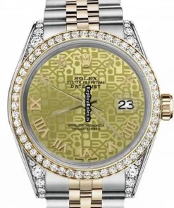 High-end Replica Rolex Datejust 16013 Automatic Movement 36mm Gold/steel Case Mens/unisex Watch