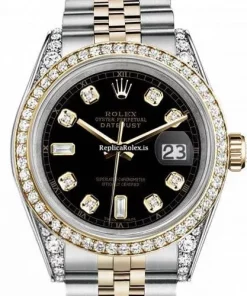 Cheap Replica Rolex Datejust 16013 Automatic Movement 36mm Gold/steel Case Mens/unisex Watch