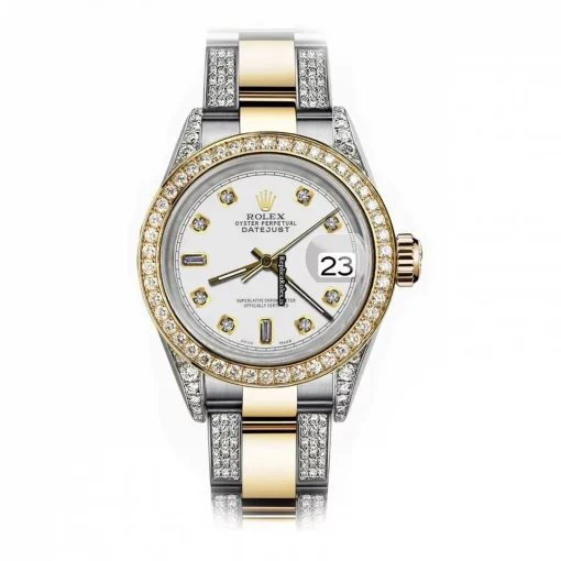 Fantastic Replica Rolex Datejust 16013 Automatic Movement 36mm Gold/steel Case Mens/unisex Watch