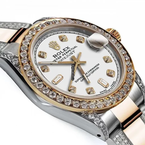 Fantastic Replica Rolex Datejust 16013 Automatic Movement 36mm Gold/steel Case Mens/unisex Watch - Image 3
