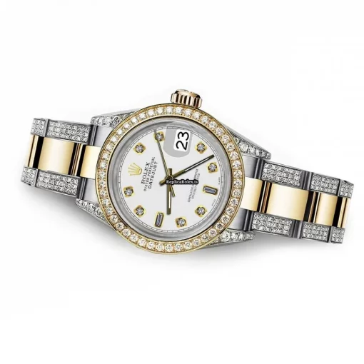 Fantastic Replica Rolex Datejust 16013 Automatic Movement 36mm Gold/steel Case Mens/unisex Watch - Image 4