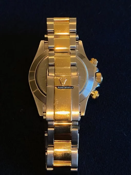 Wonderful Replica Rolex Daytona 116523 Caliber 4130 Automatic Movement 40mm Gold/steel Case Mens/unisex Watch - Image 5