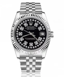 Durable Replica Rolex Oyster Perpetual Lady Date 69160 Automatic Movement 26mm Steel Case Womens Watch