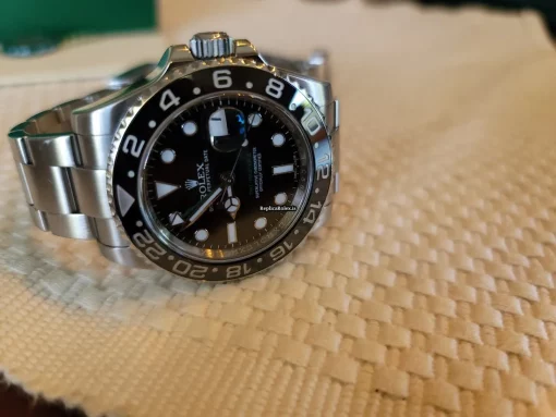 Affordable Replica Rolex Gmt-master II 116710ln Caliber 3186 Automatic Movement 40mm Steel Case Mens/unisex Watch - Image 7
