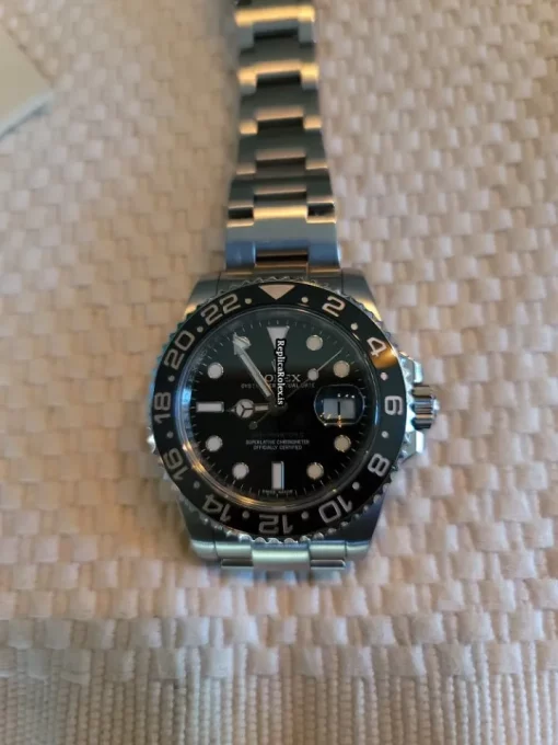 Affordable Replica Rolex Gmt-master II 116710ln Caliber 3186 Automatic Movement 40mm Steel Case Mens/unisex Watch - Image 8