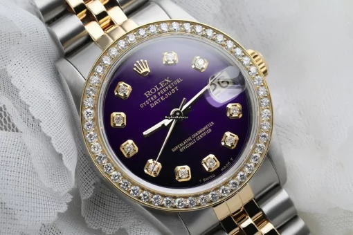 Unique Replica Rolex Lady-datejust 68273 Automatic Movement 31mm Gold/steel Case Womens Watch - Image 2