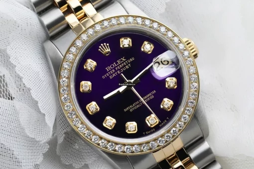 Unique Replica Rolex Lady-datejust 68273 Automatic Movement 31mm Gold/steel Case Womens Watch - Image 4