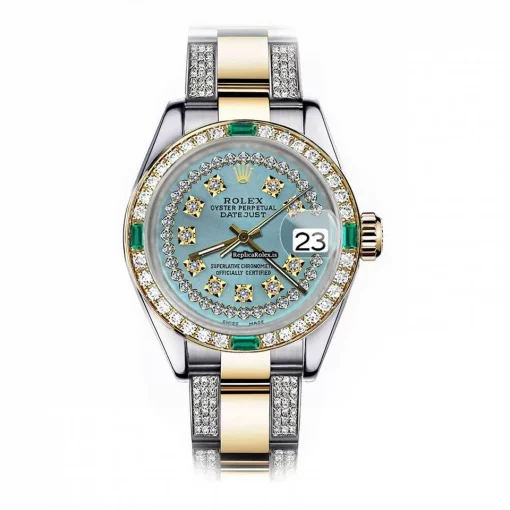 High-end Replica Rolex Datejust 16013 Automatic Movement 36mm Gold/steel Case Mens/unisex Watch