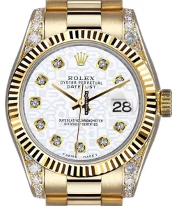 Trustworthy Fake Rolex Lady-datejust 6917 Automatic Movement Womens Watch