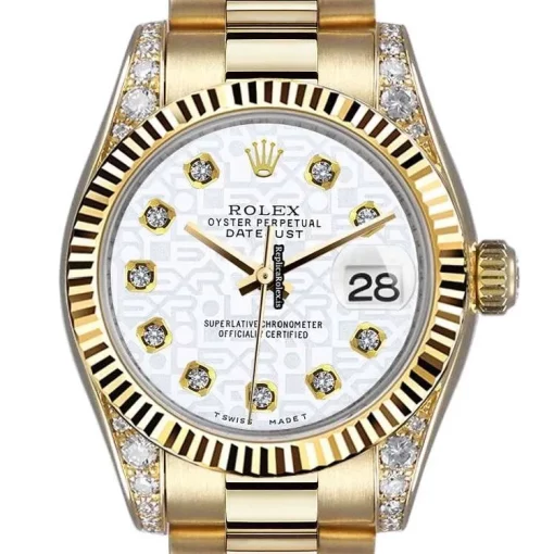 Trustworthy Fake Rolex Lady-datejust 6917 Automatic Movement Womens Watch